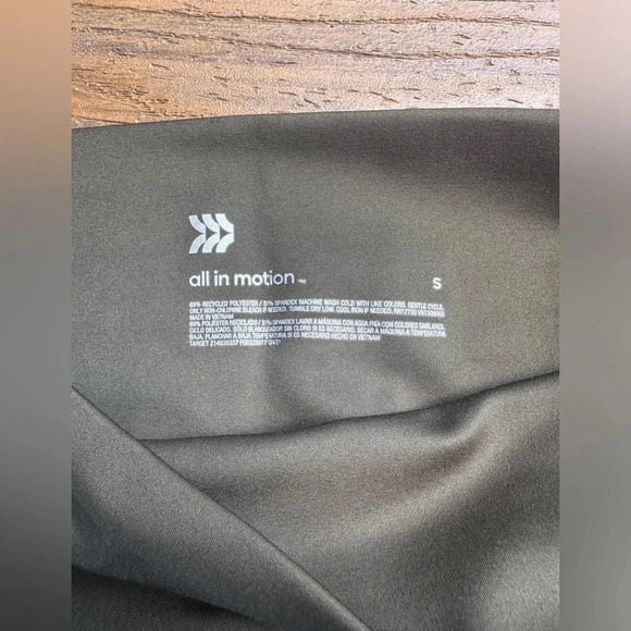 All In Motion Women’s Flex High-Rise Leggings Olive Green Size Small - Picture 3 of 3